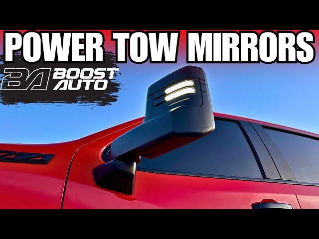 Silverado Tow Mirror Upgrade: Better Visibility, Better Towing!