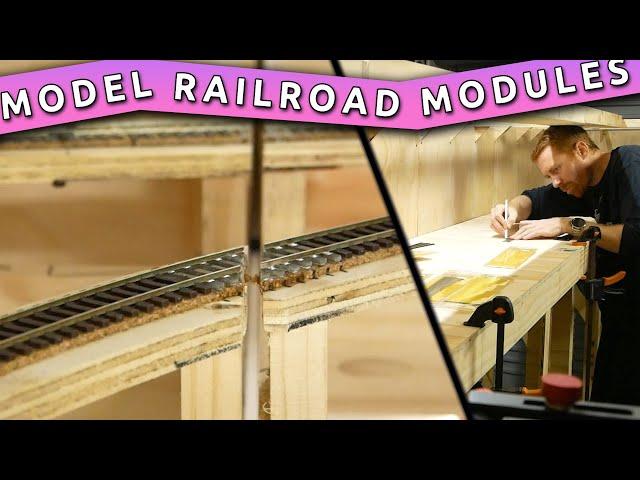 How-To Build a Modular Model Railroad - Benchwork