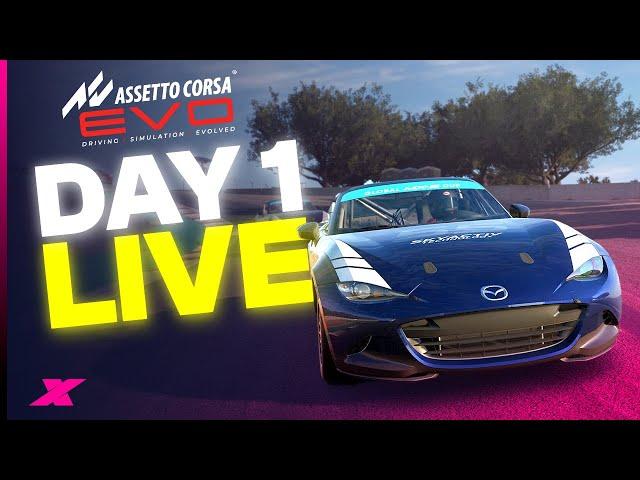 Assetto Corsa Evo Is Here! - Day 1 LIVE