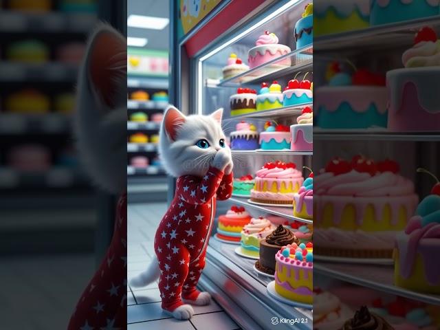 Surprise Ending – Happy Father’s Day #cat #kitten #kitty #shorts #cats #ai #story