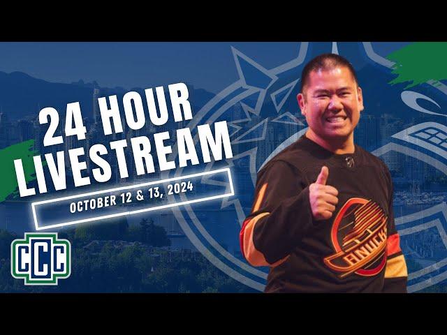 CANUCK CLAY 24 HOUR LIVESTREAM: OCTOBER 12 & 13, 2024 - PART 1