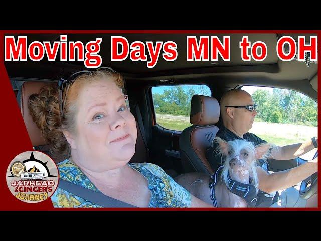 Our RV Travel Days Cross Country From MN To OH