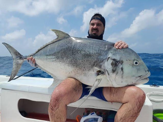 Fishing Djibouti 2024 - ADEN FISHING - CARANGUE GT Popper -[Ile des 7 frères]