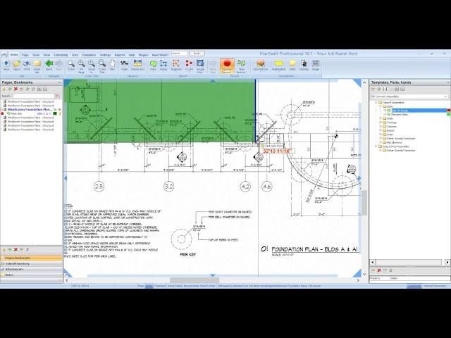 Bid Pro Concrete for PlanSwift Slab Assemblies