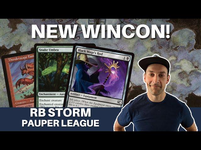 CAN WE STORM OFF? - Pairing Black Mage's Rod with Snake Umbra to blast through a Pauper League!