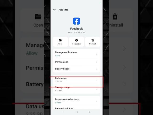 How to stop certain apps from using mobile data on Android #tricks #howto #shortsviral #android