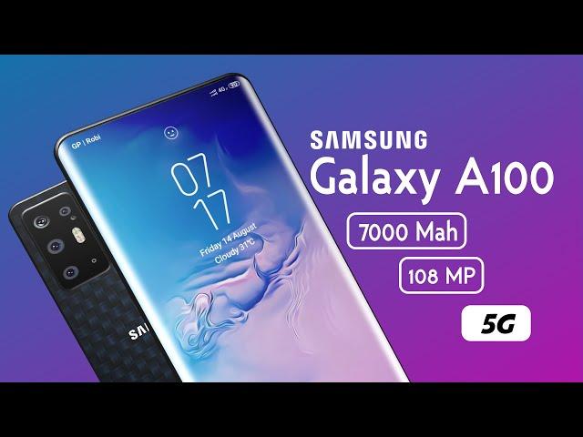 Samsung Galaxy A100 5G - 7.2 Inch Display, 7000mAh Battery, 12GB RAM, 5G | Price & Lauch Date !