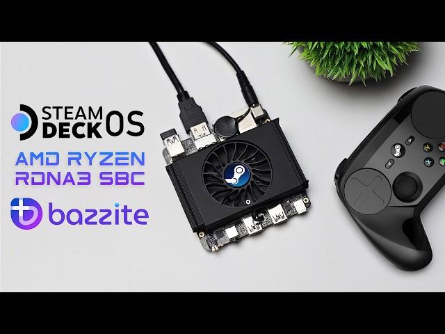 This Tiny X86 RYZEN Powered SBC Runs Steam Deck OS Like A Pro!