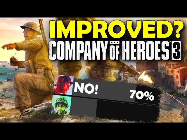 Is Company of Heroes 3 Steam review score deserved? Latest RTS gameplay and impressions