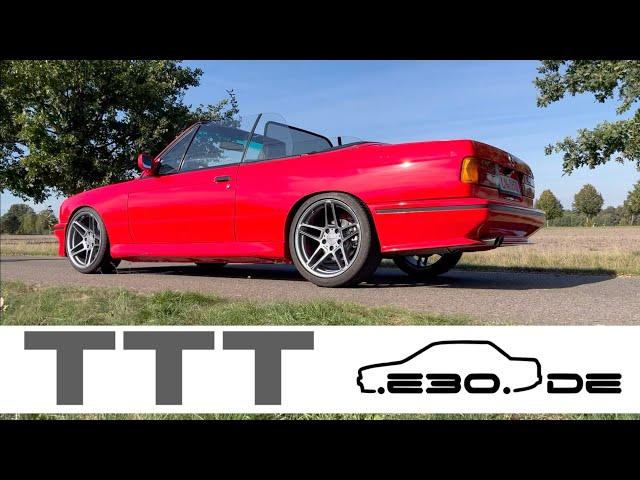 Fertigmeldung Tinos M3 E30 Cabrio