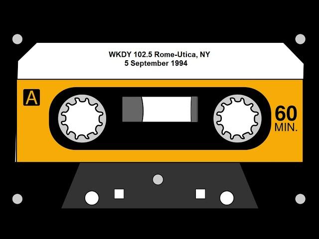 WKDY 102.5 Rome-Utica, NY - 5 September 1994