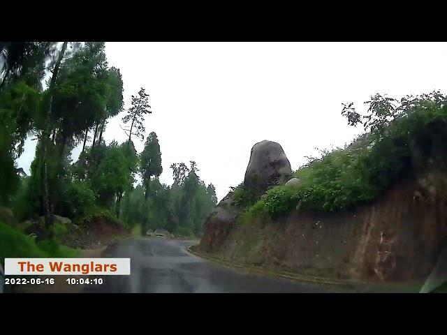 Heavy rain in Sohra (Cherrapunjee), a driving experience