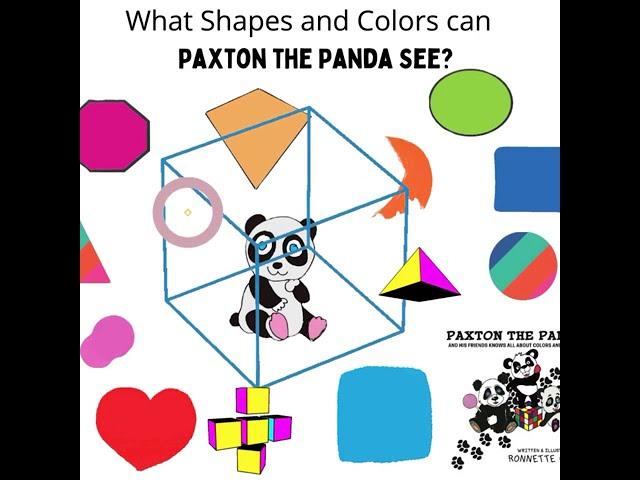 Paxton the Panda and His Friends Knows all About Shapes and Colors