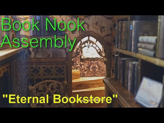 Review and Assembly of Cute Bee's "Eternal Bookstore" Book Nook!