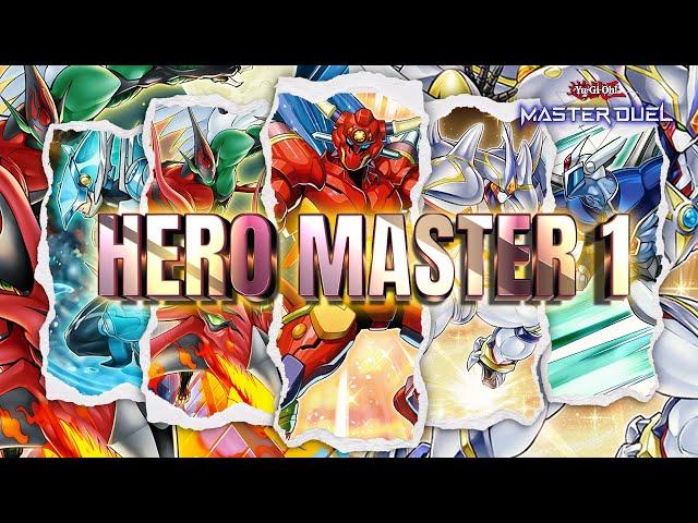 MASTER 1 with HEROES! - Yu-Gi-Oh! Master Duel