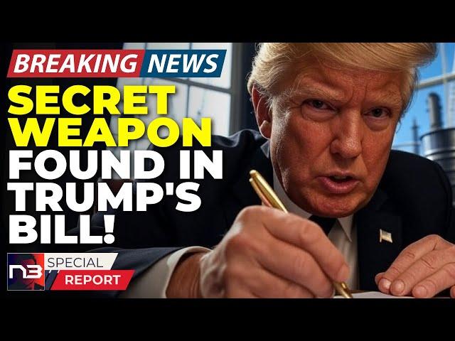 BREAKING: Trump's Bill Contains Secret Weapon Against Deep State -Schumer Just Found Out & Lost It