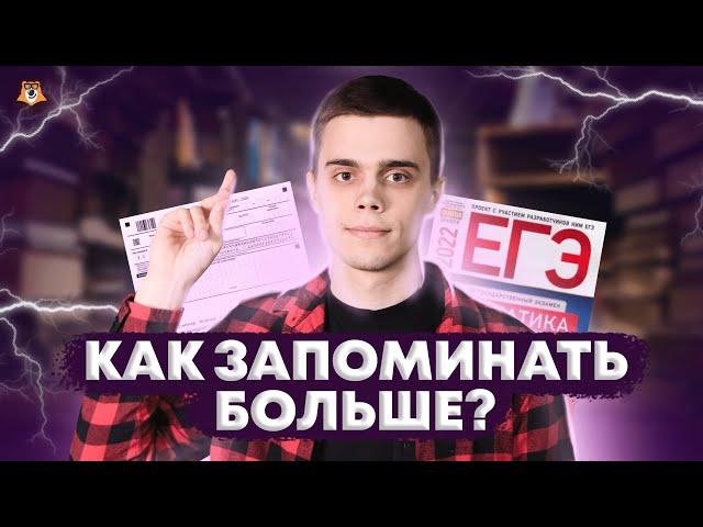 Подготовка к ЕГЭ: как запоминать информацию | Умскул 10 класс