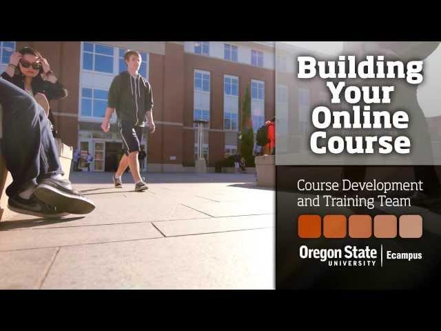 Course Development & Training Team - Building your online course