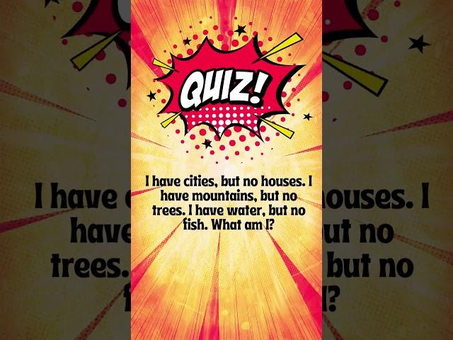 ️ Mysterious Riddle: Cities Without Houses? | Riddle_Query_Master  #trivia #riddleaddict