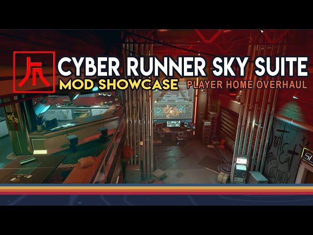 Starfield Cyber Runner Sky Suite mod showcase Player home overhaul