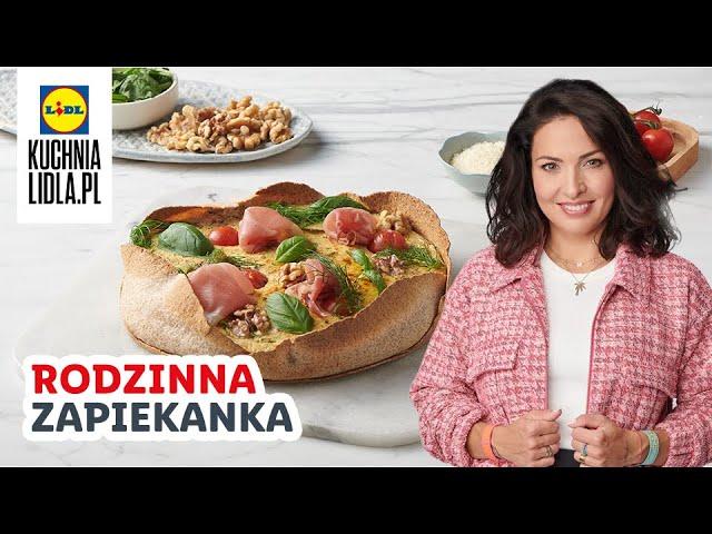 QUICHE na spodzie z TORTILLI!  Pełen kurek i warzyw  | Kinga Paruzel & Kuchnia Lidla