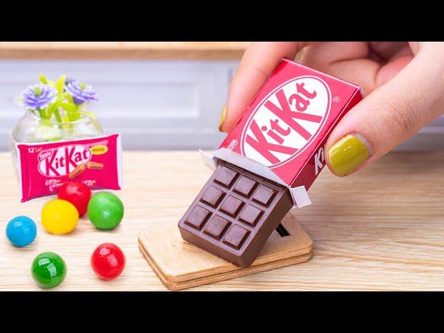 Amazing KitKat Cake Dessert | Best Of Miniature KitKat Cake Decorating, Chocolate KitKat Cake Making