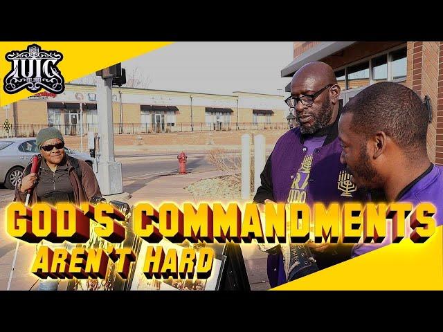 GOD COMMANDMENTS ARE NOT HARD