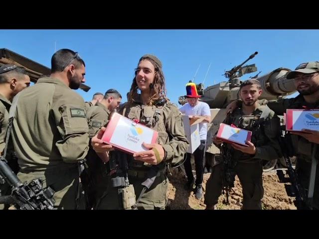 Spreading Joy Before Gaza: Purim Parcels for IDF Soldiers