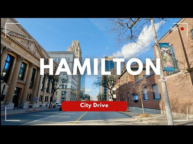 Hamilton 4k -  Driving Hamilton, Ontario | Canada City Drive