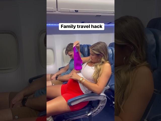 You've got to try this airplane travel hack!