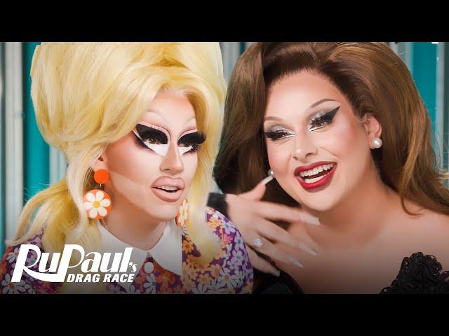 The Pit Stop AS9 E09  | Trixie Mattel & Jan Are Scream Queens!  | RuPaul’s Drag Race AS9