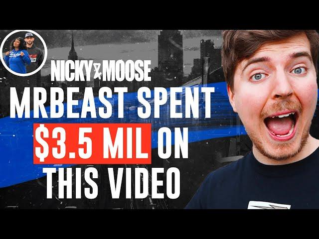 MrBeast Spent $3.5 Million Real-Life Squid Game | Nicky And Moose