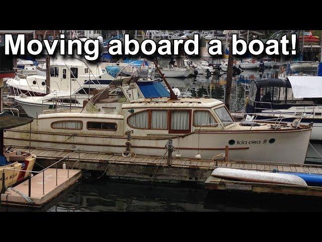 Moving aboard a boat - Wooden boat restoration - Boat refit - Travels With Geordie #32