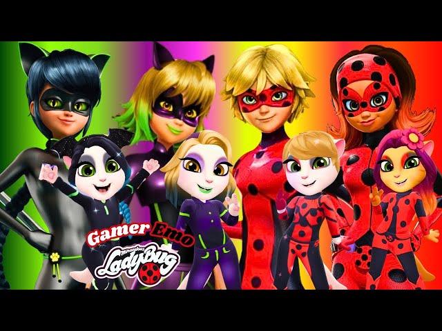  MIRACULOUS LADYBUG  ANGELA | Miraculous Swapped | Cosplay Makeover