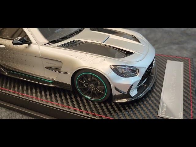 Benz AMG GT Black Series resin model (Scale 1/18) by VIP Scale Models (Limited Edition) - Unboxing