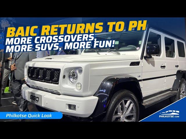 The COMEBACK of BAIC to the Philippines! | Philkotse Quick Look