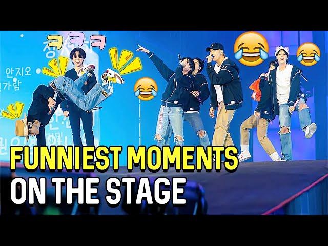 BTS Funniest Moments On The Stage