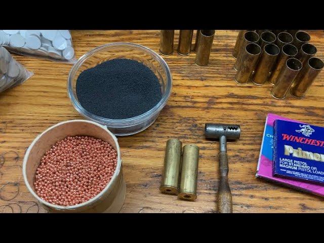 Reloading 12 Gauge Brass Hulls with Black Powder