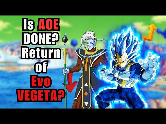 The RETURN of EVO VEGETA! Does Nerf Mean No More AOE? [Dragon Ball Idle]