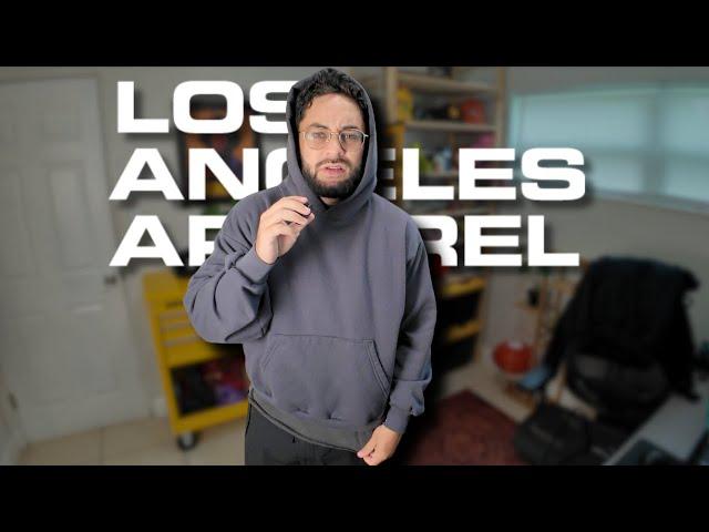 Los Angeles Apparel Haul: Cropped Hoodies, T-Shirt, & Sweatpants!