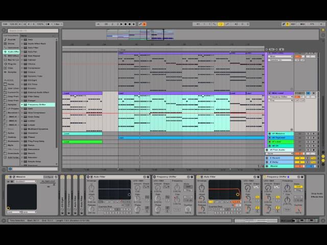 How to EDM Tape Stop Pitch in Ableton Live - Levels Effect Tutorial