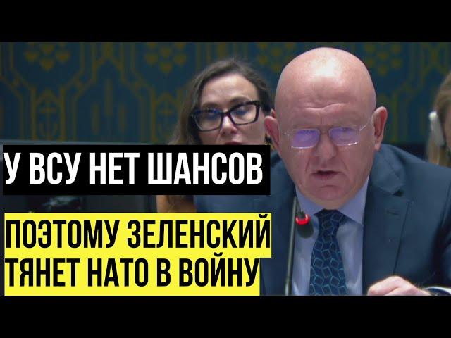 "Размазал Запад в ПУХ И ПРАХ"! Выступление Небензи в ООН по Украине