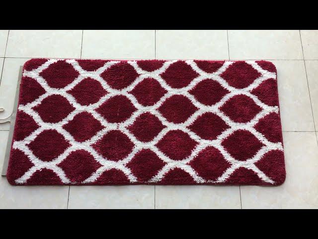 Moroccan bath runner (bed-side runner rug)