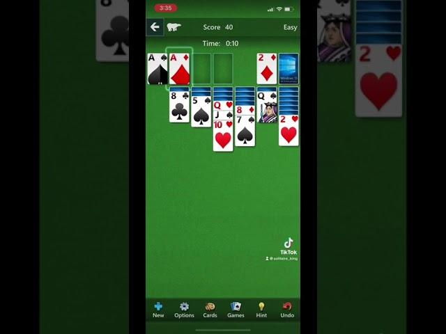 How to play solitaire