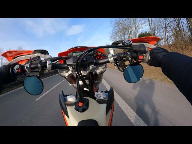 KTM EXC 500 2020  | Top Speed | 14/42 | 4K Ultra HD