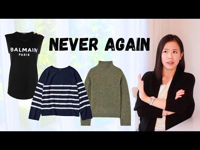 Clothes I Regret Buying   | cotton T shirts shouldn't cost a fortune