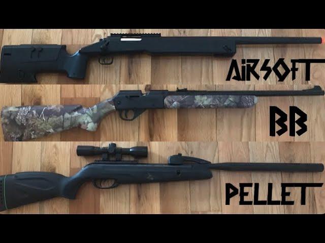 Difference Between Airsoft, BB, and Pellet Guns