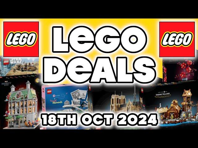 LEGO DEALS - JOHN LEWIS - AMAZON - SMYTHS - 18TH OCTOBER 2024