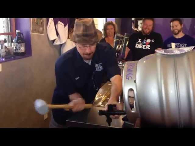 FirkinA - First Tapping of a Firkin at Rabbit Hole Brewing