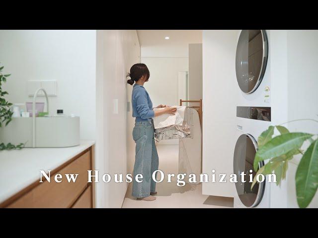 New House Organizationㅣbathroom & laundry room ㅣStorage ideas designed by homemakerㅣDaily Vlog